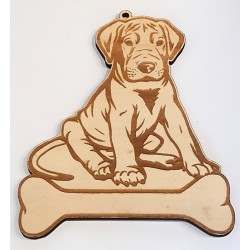 Hanger 'hond met bot'